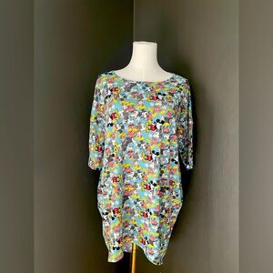 LuLaRoe Irma Tunic – Size Small - Disney Mickey Mouse